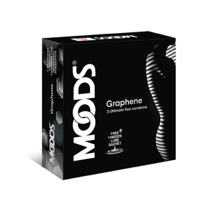 Moods Graphene Enriched Ultimate Feel Condom 3's Pack (India)